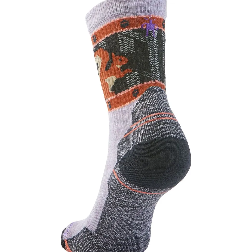 Hike Light Cushion Squirrely Print Crew Sock - Women's