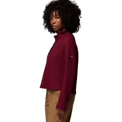 Holly Hideaway Waffle 1/2 Snap Pullover - Women's