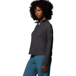 Holly Hideaway Waffle 1/2 Snap Pullover - Women's
