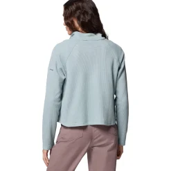 Holly Hideaway Waffle 1/2 Snap Pullover - Women's