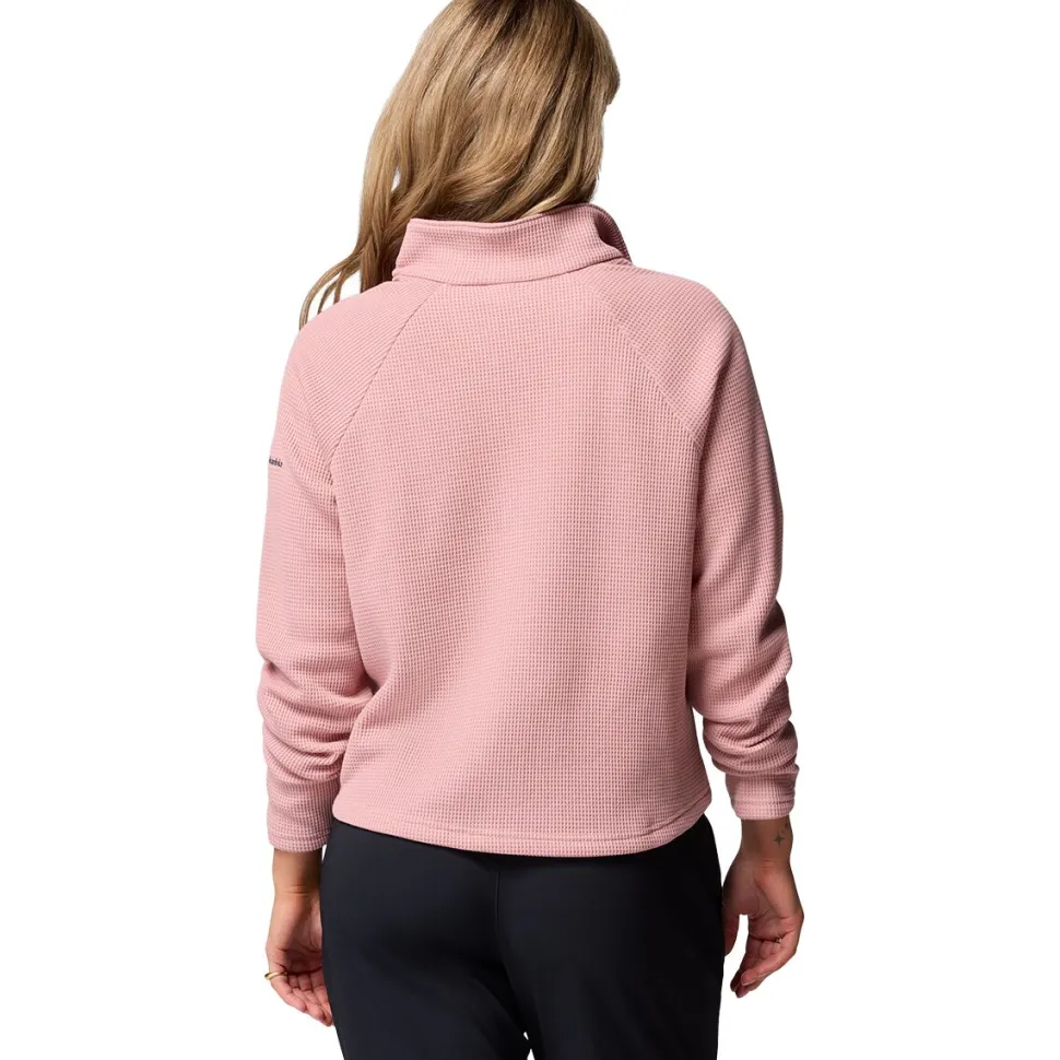 Holly Hideaway Waffle 1/2 Snap Pullover - Women's
