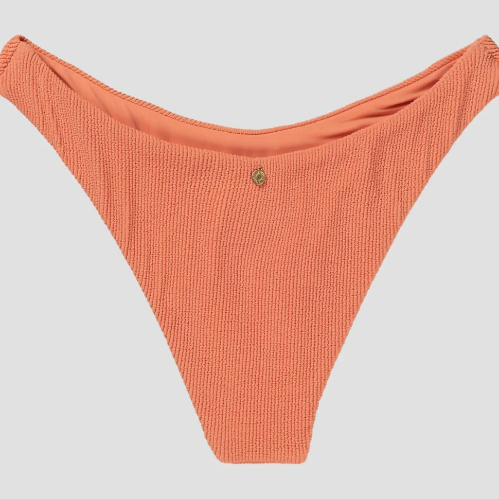 Isla Rib Hi Cut Bikini Bottom - Women's
