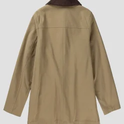 Judith Corduroy Collar Field Coat - Women's