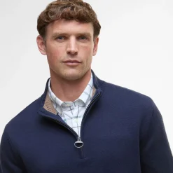 Kelson 1/2-Zip Knitted Jumper - Men's