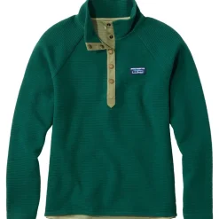 Lakewashed Double-Knit 1/4 Snap Pullover - Women's