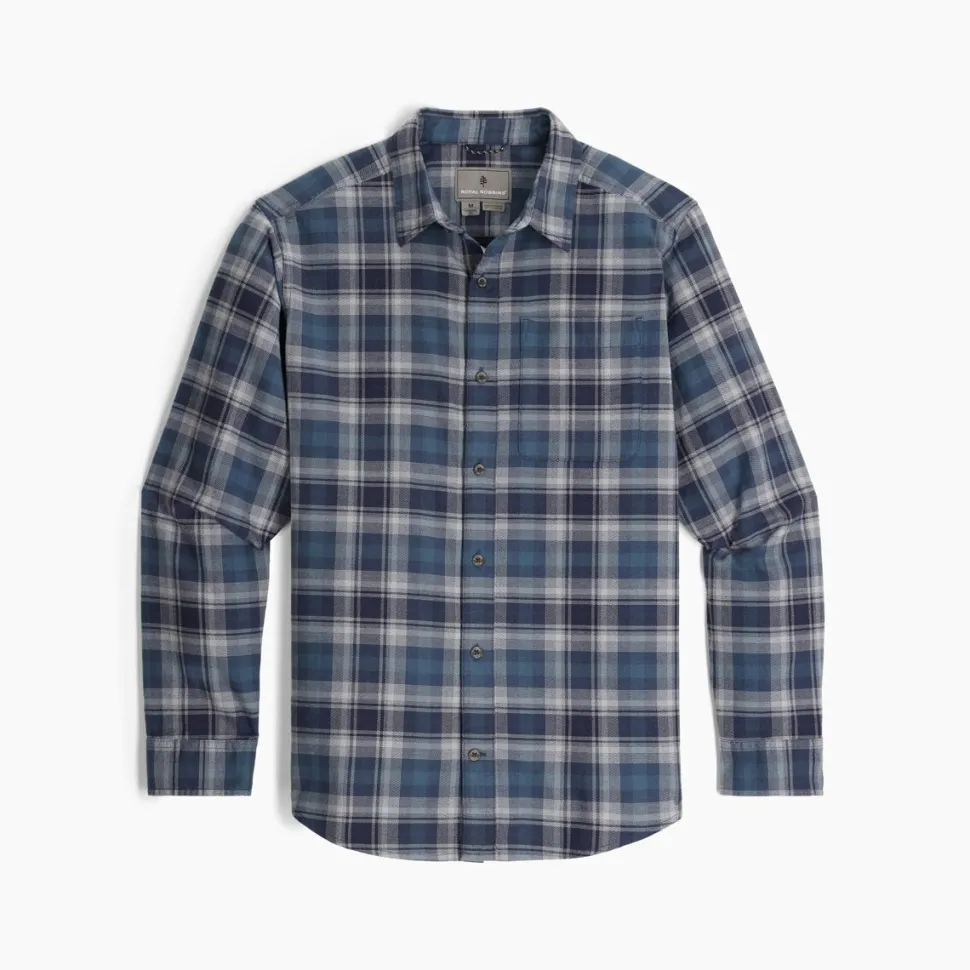 Lieback Organic Cotton Flannel Shirt - Men's