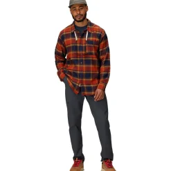 Lightweight Long-Sleeve Flannel Shirt - Men's