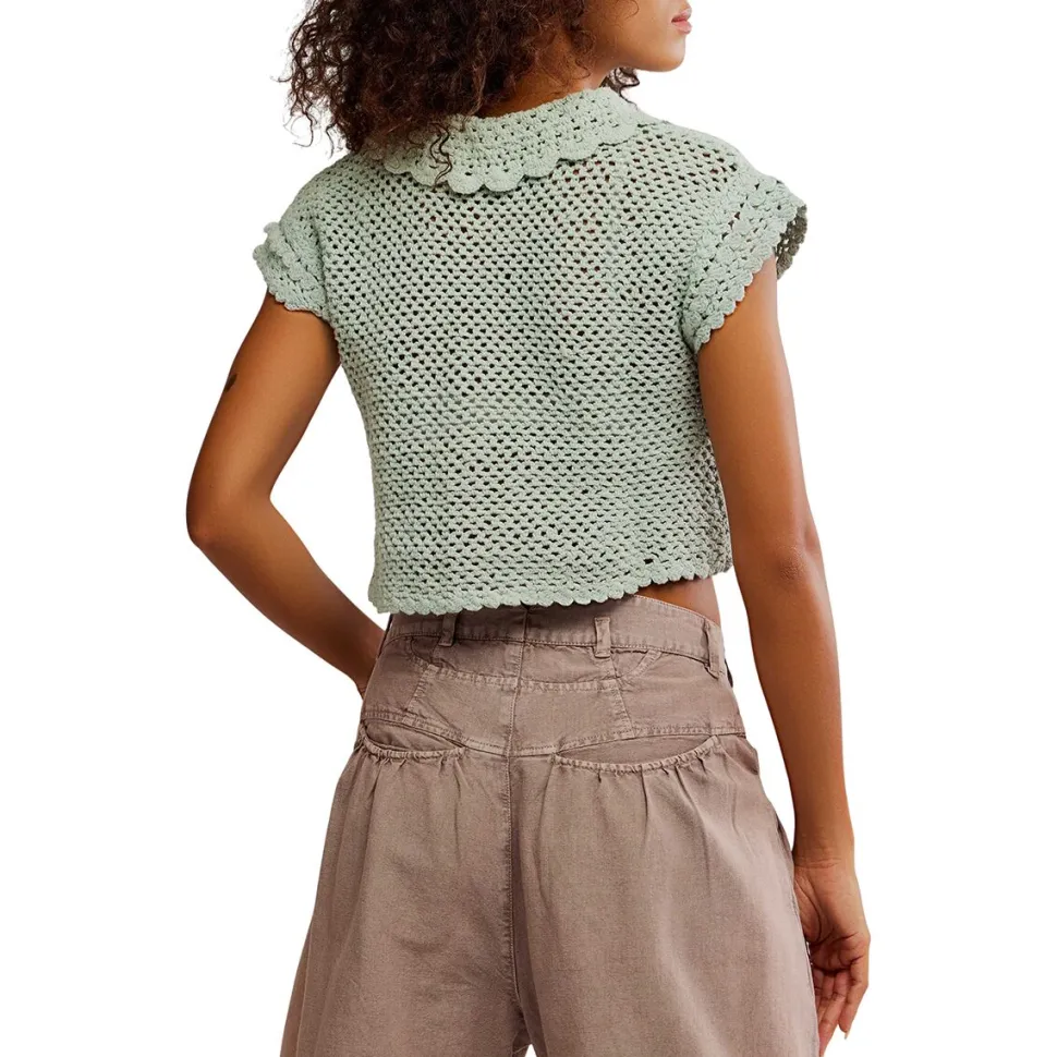 Lily Crochet Top - Women's