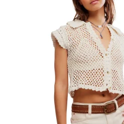 Lily Crochet Top - Women's