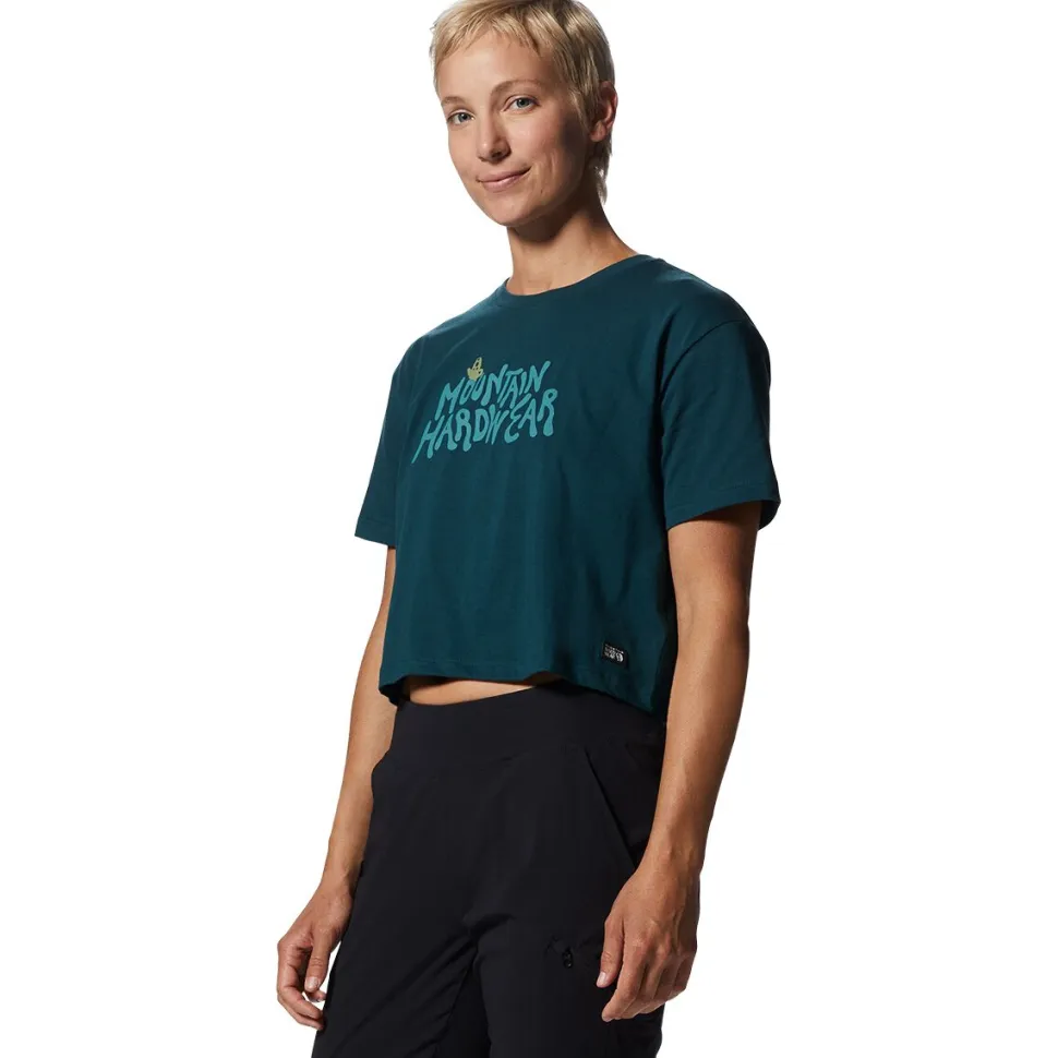 Logo Crop Short-Sleeve Top - Women's