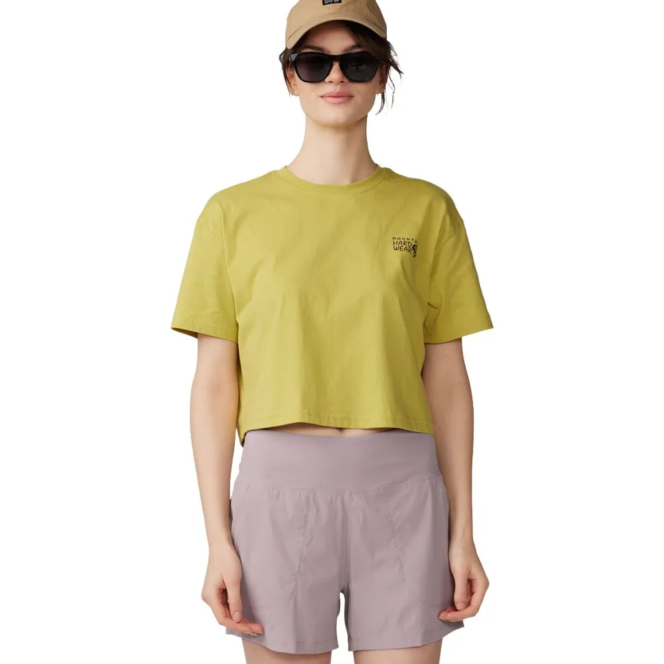 Logo Crop Short-Sleeve Top - Women's