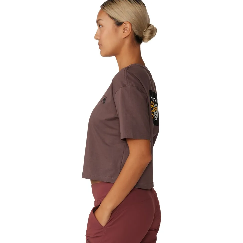 Logo Crop Short-Sleeve Top - Women's