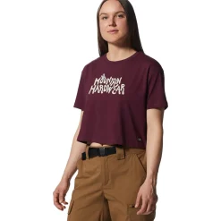 Logo Crop Short-Sleeve Top - Women's