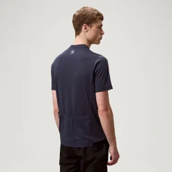 Loop Short-Sleeve Zipped Jersey - Men's