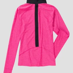 Melange Long-Sleeve 1/2-Zip Top - Women's