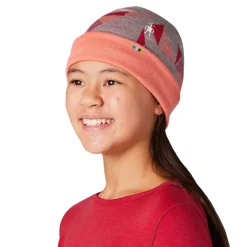 Merino 250 Reversible Pattern Cuffed Beanie - Kids'