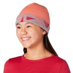 Merino 250 Reversible Pattern Cuffed Beanie - Kids'
