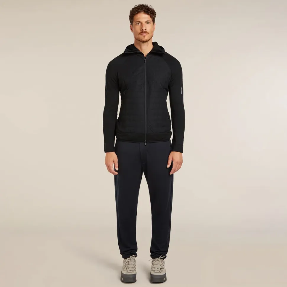 Merino Blend Quantum Hybrid Zip Hoodie - Men's