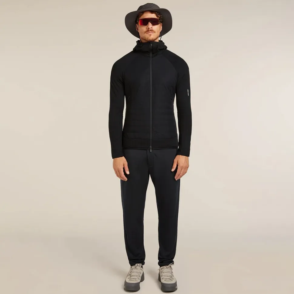 Merino Blend Quantum Hybrid Zip Hoodie - Men's