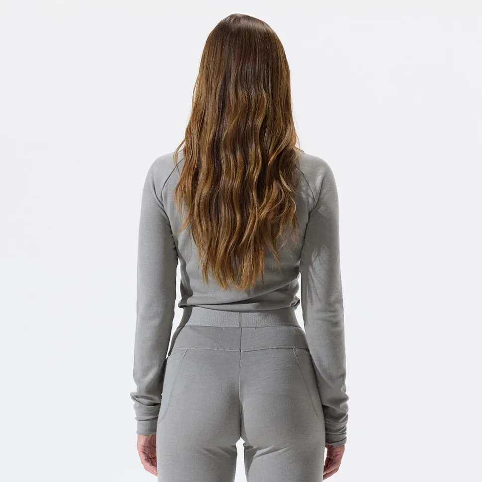 Merino Mock Neck Top - Women's