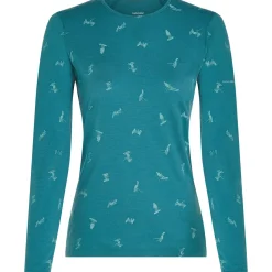 Merino 200 Oasis Long-SleevevSnow Day Crewe - Women's