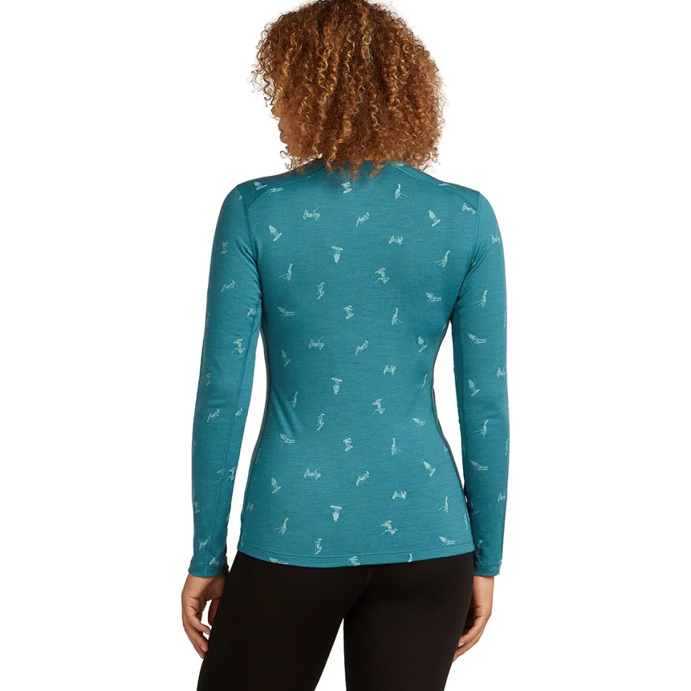 Merino 200 Oasis Long-SleevevSnow Day Crewe - Women's