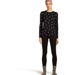 Merino 200 Oasis Long-SleevevSnow Day Crewe - Women's