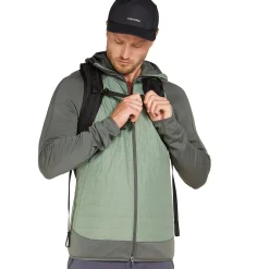 Merino Quantum Hybrid Long-Sleeve Zip Hooded Jacket - Men's
