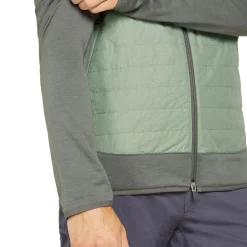 Merino Quantum Hybrid Long-Sleeve Zip Hooded Jacket - Men's