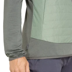 Merino Quantum Hybrid Long-Sleeve Zip Hooded Jacket - Men's