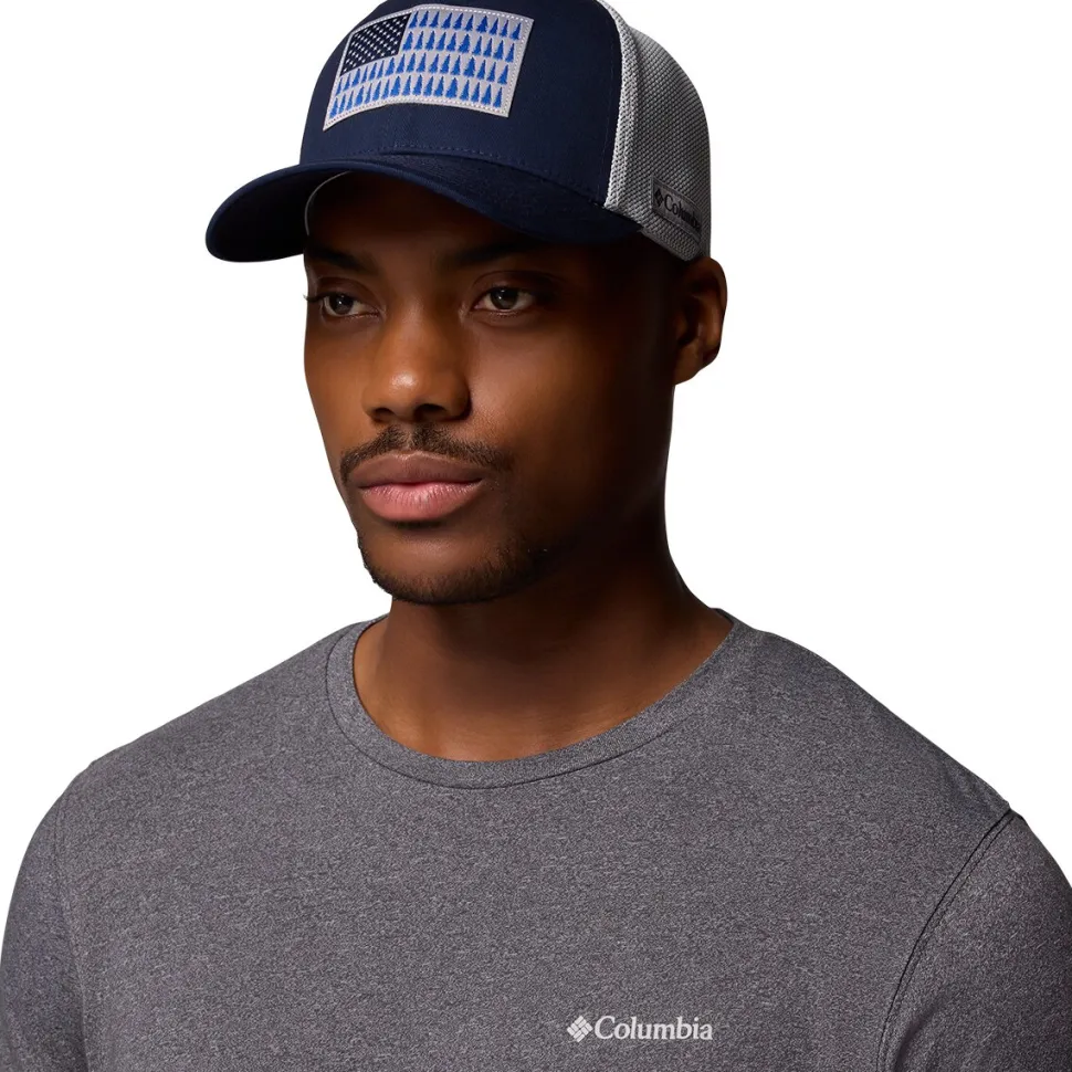 Mesh Tree Flag Trucker Hat