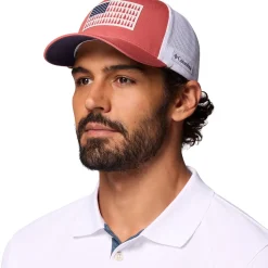Mesh Tree Flag Trucker Hat
