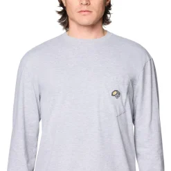 MHW Logo Pocket Relaxed Long-Sleeve T-Shirt - Men's