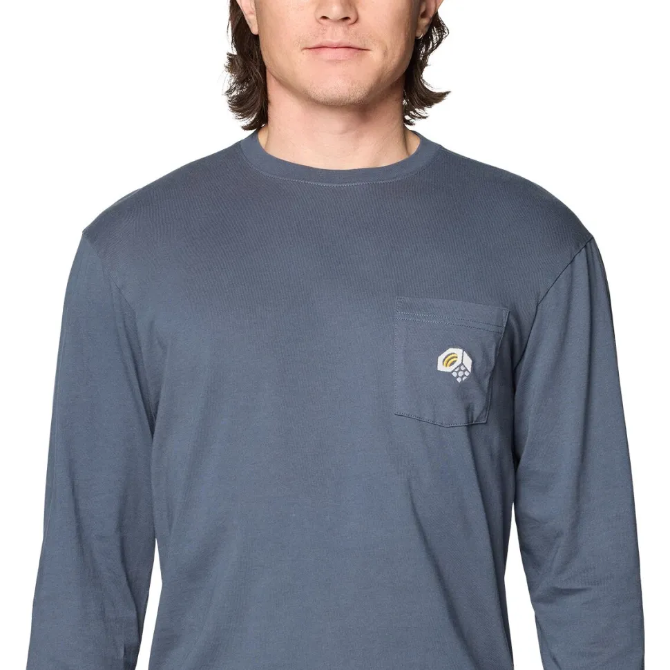 MHW Logo Pocket Relaxed Long-Sleeve T-Shirt - Men's
