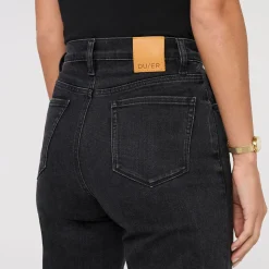 Midweight Performance Denim HighRise Wide Leg Pant - Women's
