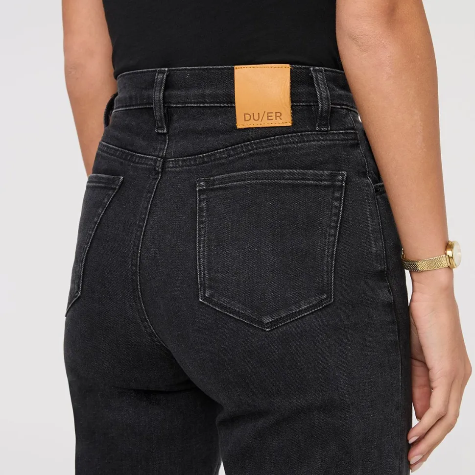 Midweight Performance Denim HighRise Wide Leg Pant - Women's