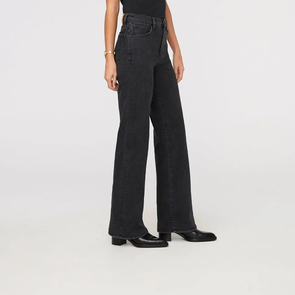 Midweight Performance Denim HighRise Wide Leg Pant - Women's
