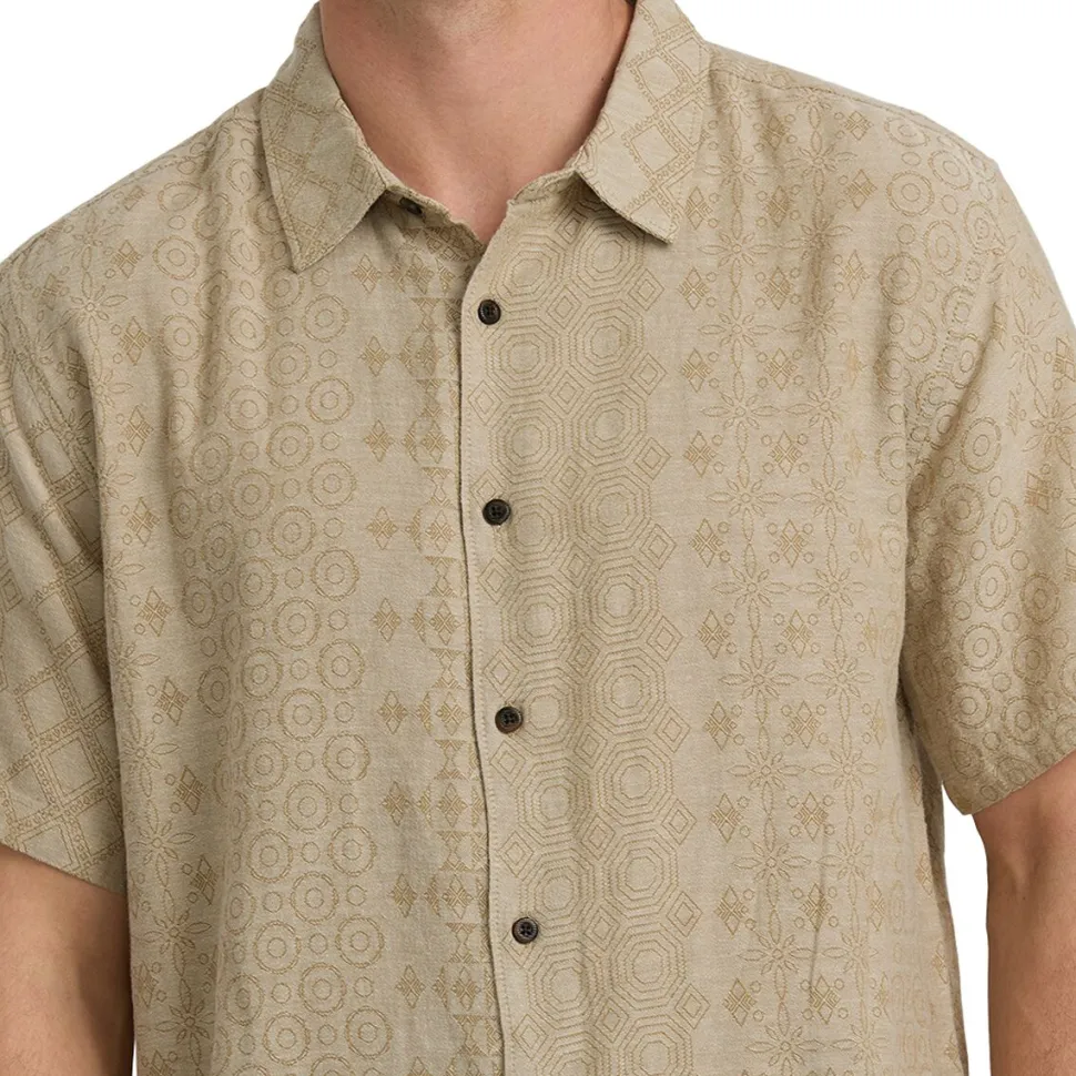 Needle Garage Jacquard Short-Sleeve Shirt - Men's