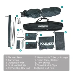 Outback Shower Tent Deluxe