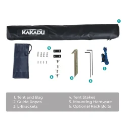 Outback Single Shower Vehicle Tent