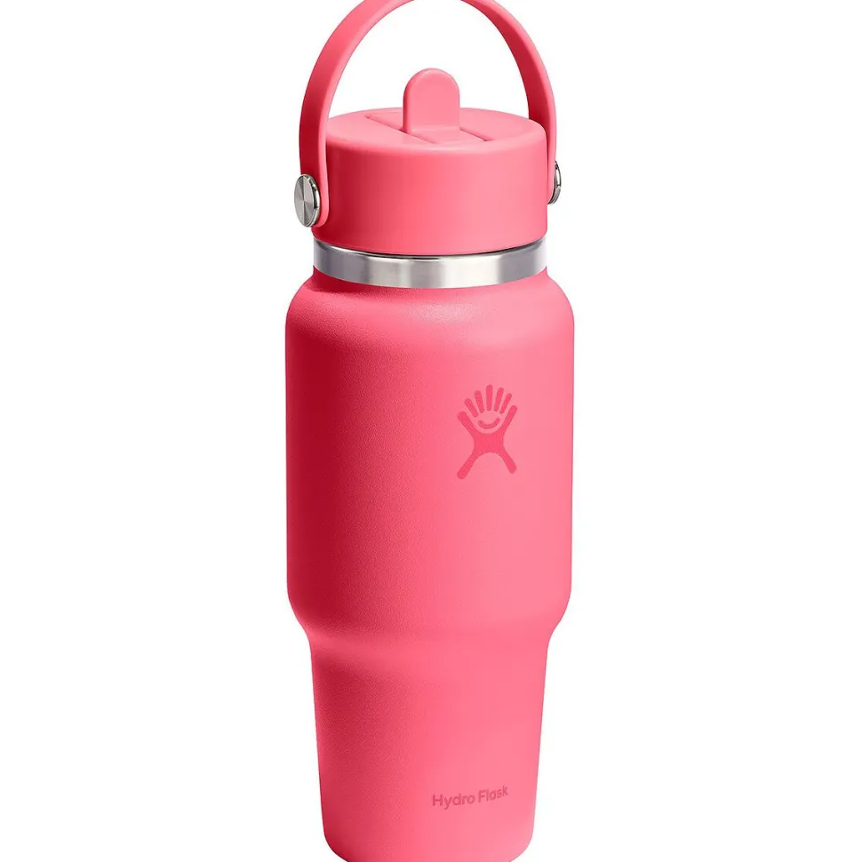 24oz Wide Flex Straw Travel Bottle