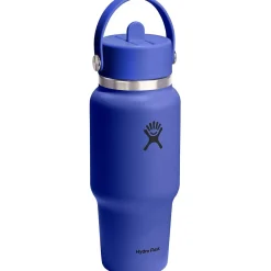 24oz Wide Flex Straw Travel Bottle