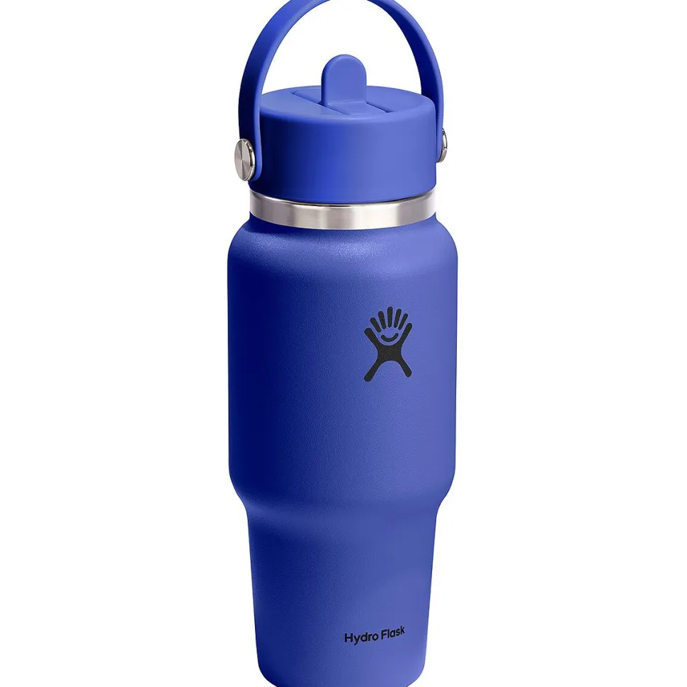 24oz Wide Flex Straw Travel Bottle