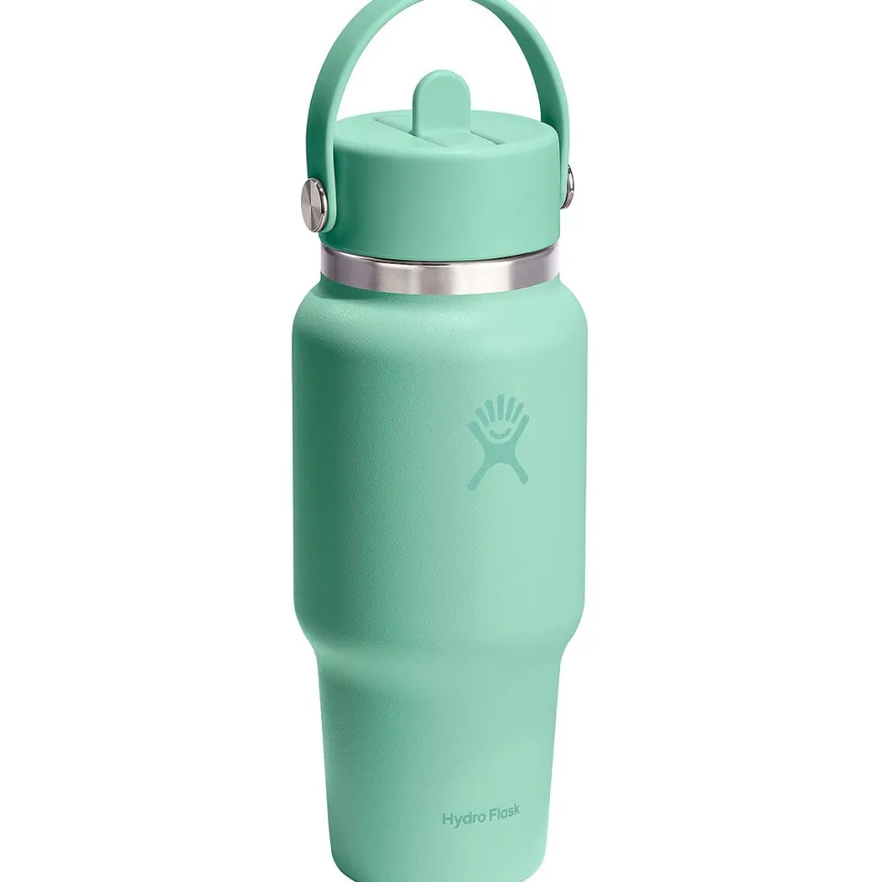 24oz Wide Flex Straw Travel Bottle