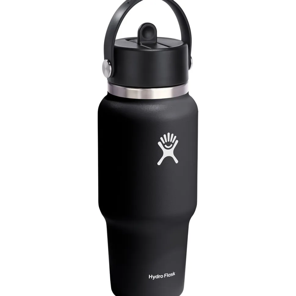 24oz Wide Flex Straw Travel Bottle
