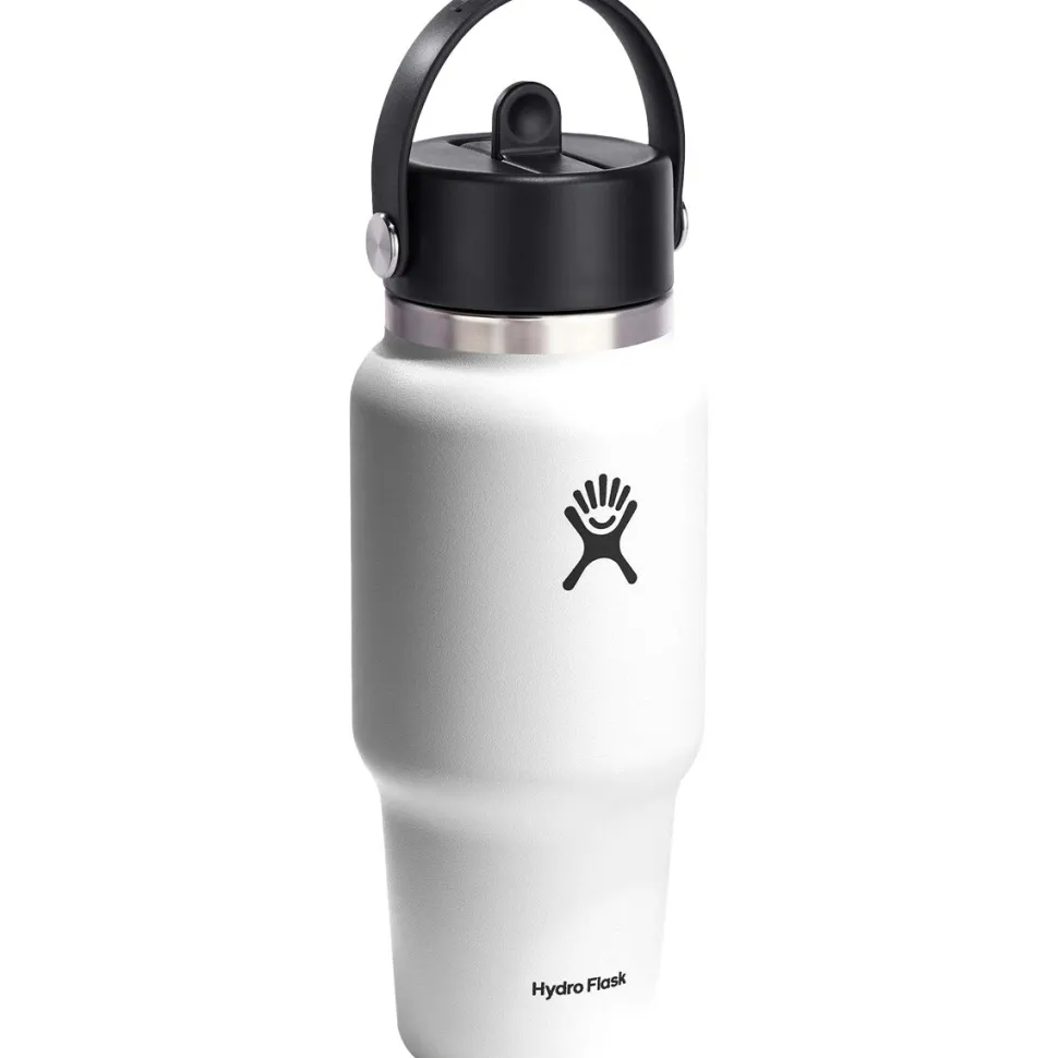 24oz Wide Flex Straw Travel Bottle