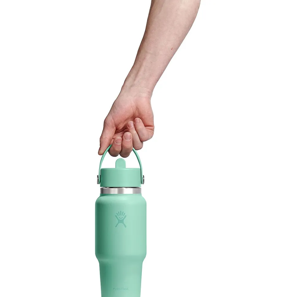 24oz Wide Flex Straw Travel Bottle