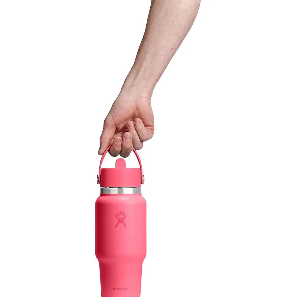 24oz Wide Flex Straw Travel Bottle