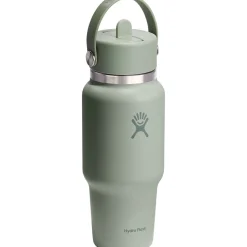 24oz Wide Flex Straw Travel Bottle
