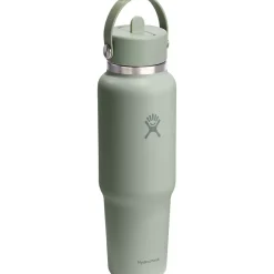 40oz Wide Flex Straw Travel Bottle